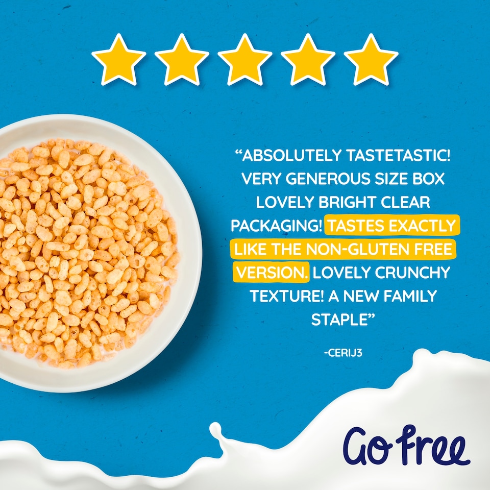 image 1 of Nestle GoFree Crisp Rice Cereal 350g