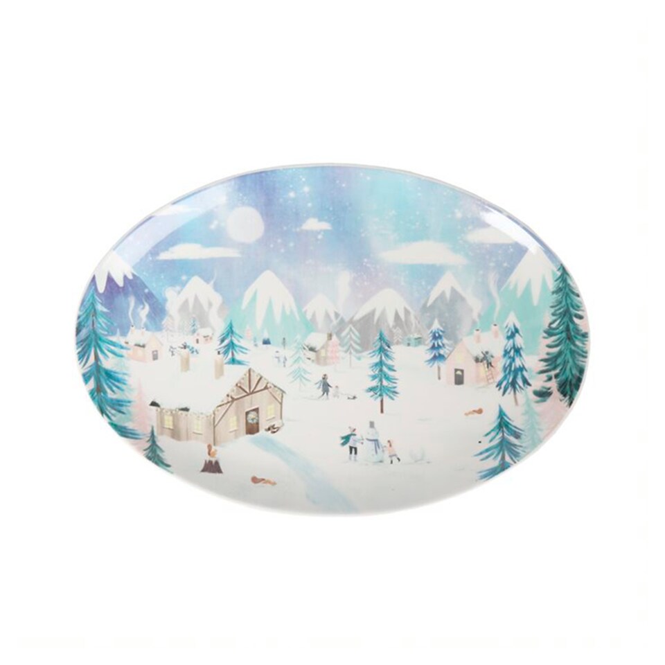 Tesco Glittering Grace Oval Platter