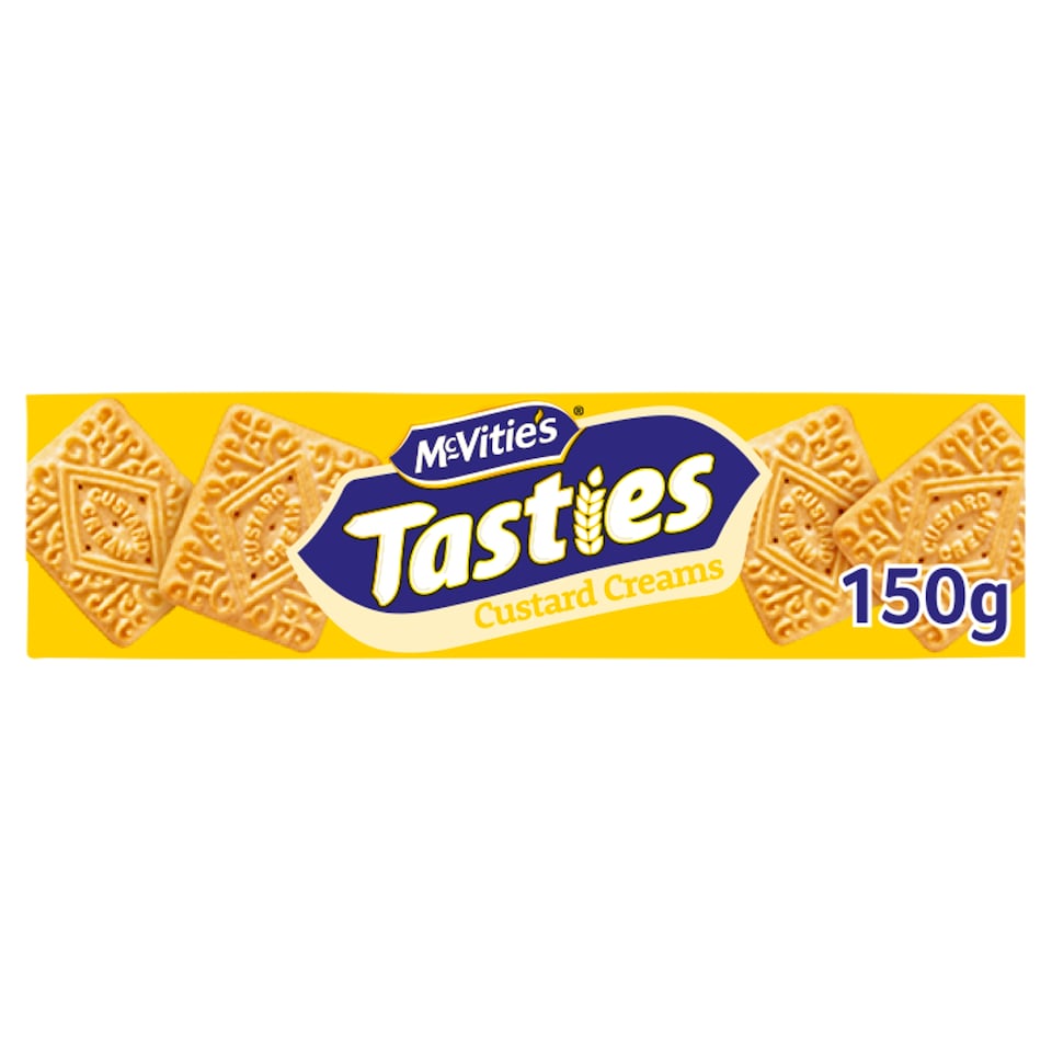 McVitie's Tasties Custard Creams Biscuits 150g