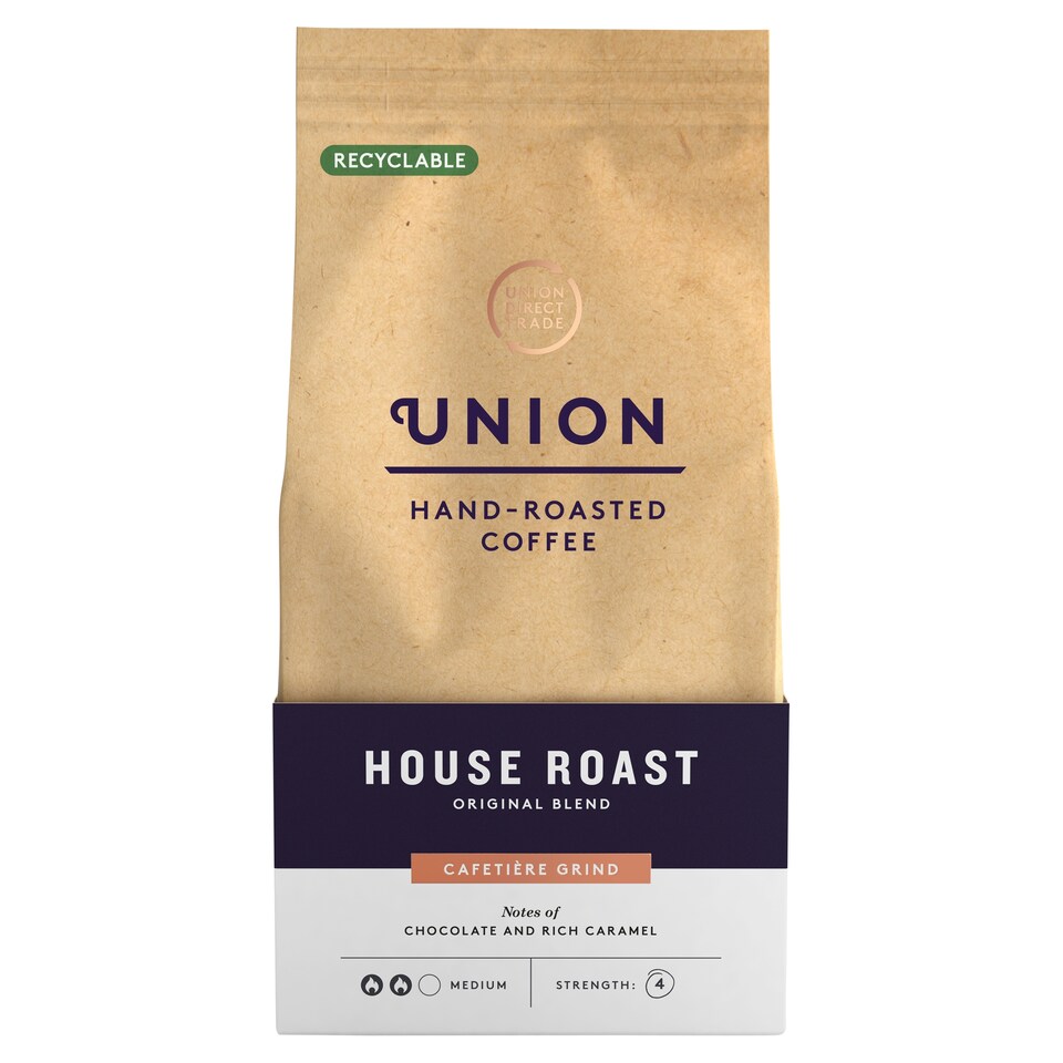 Union House Roast Cafetiere Grind Coffee 200G