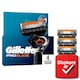 image 1 of Gillette ProGlide Razor Cart Refills for Men, 4 Razor Blade Refills, 5 Blades & Precision Trimmer