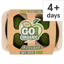 Dole Go Organic Avocado 2 Pack
