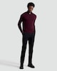 image 2 of F&F Pure Merino Wool High Neck Jumper in Burgundy