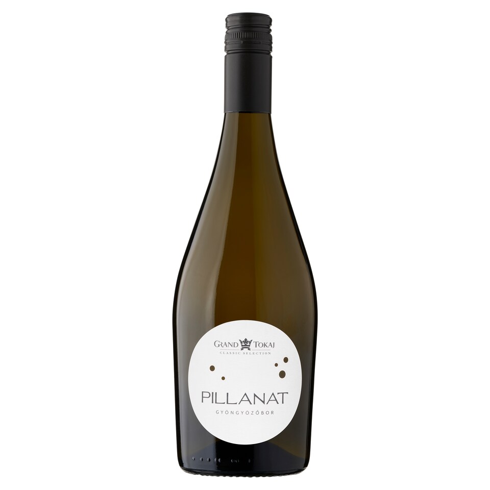 Grand Tokaj Pillanat Felső-Magyarországi Cuvée száraz fehér gyöngyözőbor 12% 0,75 l 1. kép