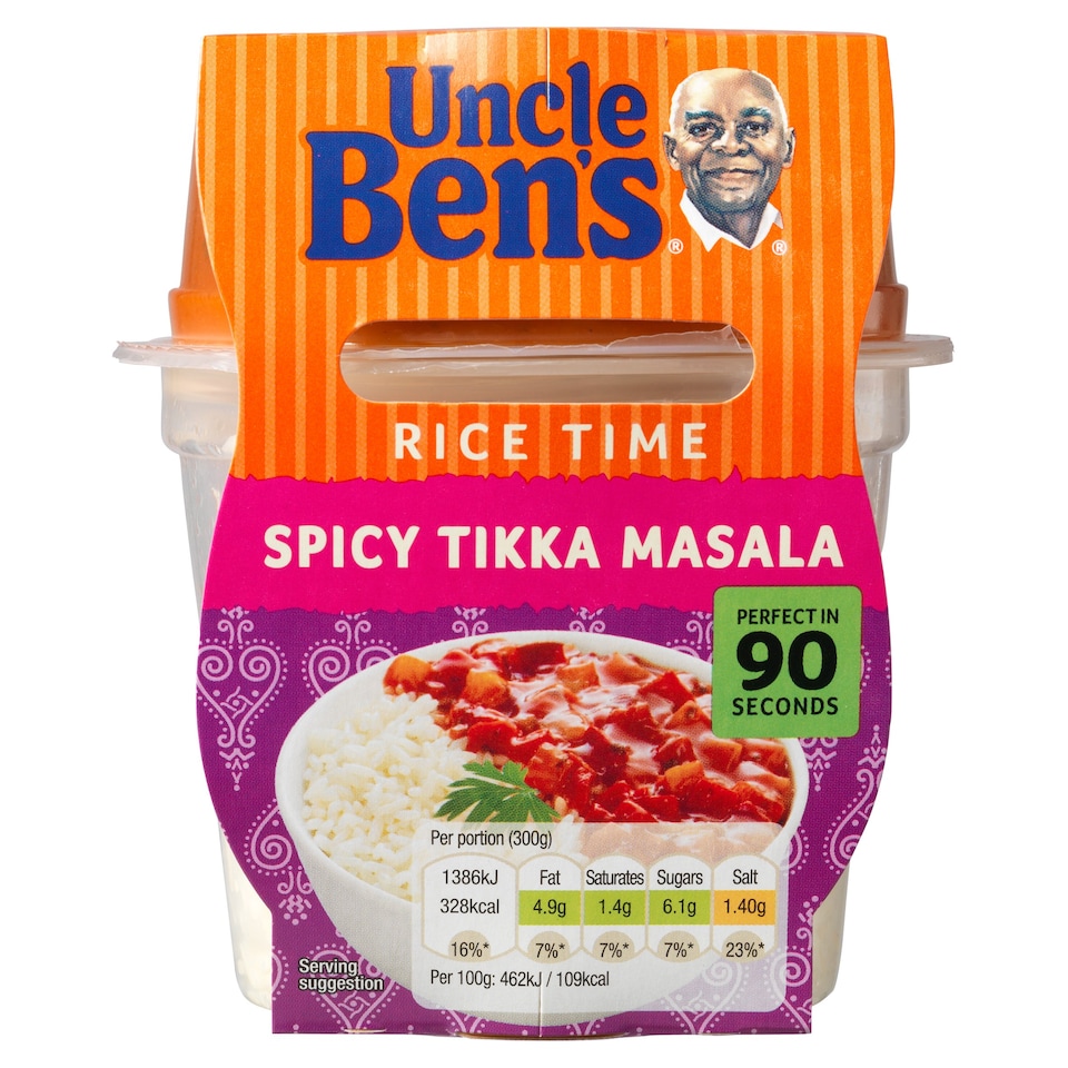 Uncle Bens Rice Time Spicy Tikka Masala 300G