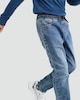 image 2 of F&F Boys Elasticated Waist Jeans in Blue