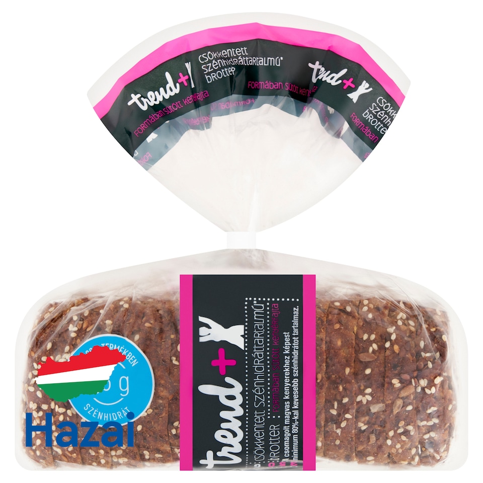 Trend+ csökkentett szénhidráttartalmú brotter 350 g