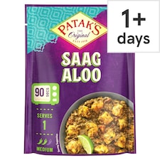 Patak's Indian Saag Aloo Ready Meal 270g