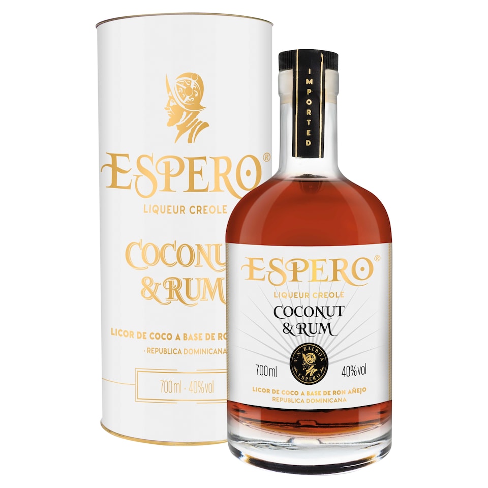 Espero Caribbean Coconut likér na báze rumu s príchuťou kokosa 40% 0,7 l
