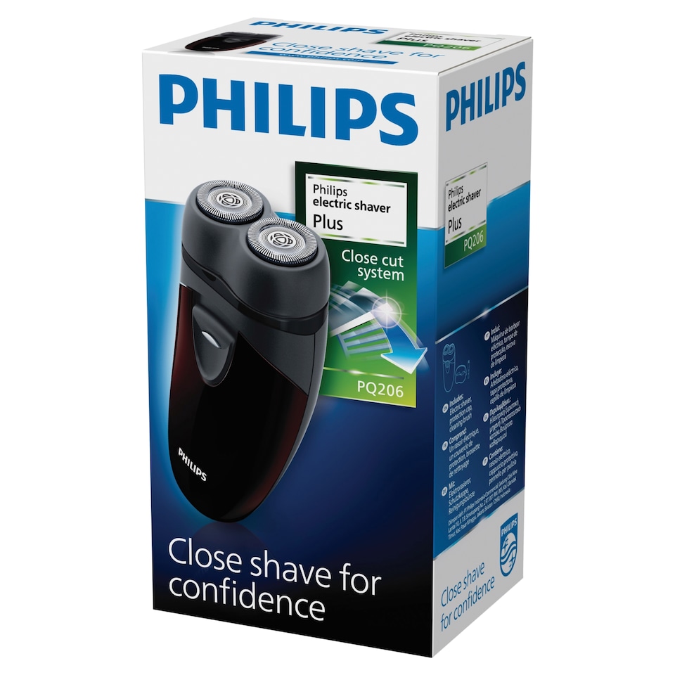 image 1 of Philips Men's Cordless Dry Travel Shaver- PQ206/18