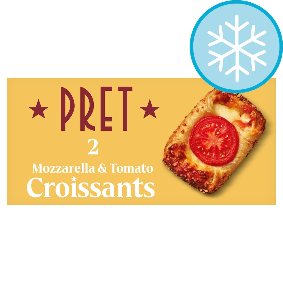 Pret 2 Mozzarella & Tomato Croissants 230G