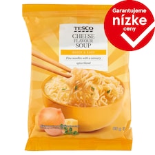 Tesco Instantná rezancová polievka so syrovou príchuťou 65 g