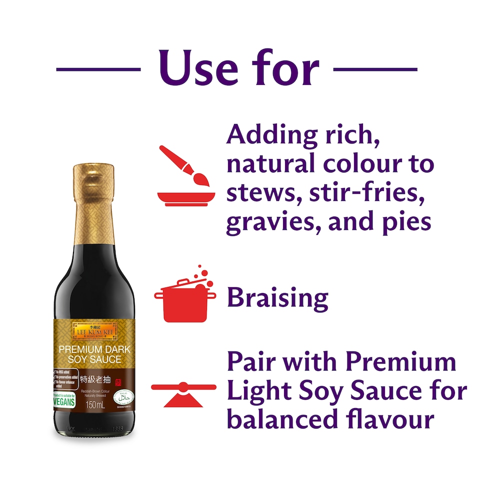 image 1 of Lee Kum Kee Premium Dark Soy Sauce 150Ml