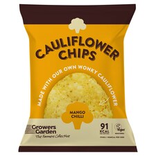Growers Garden Cauliflower Chips - Mango Chilli 84g
