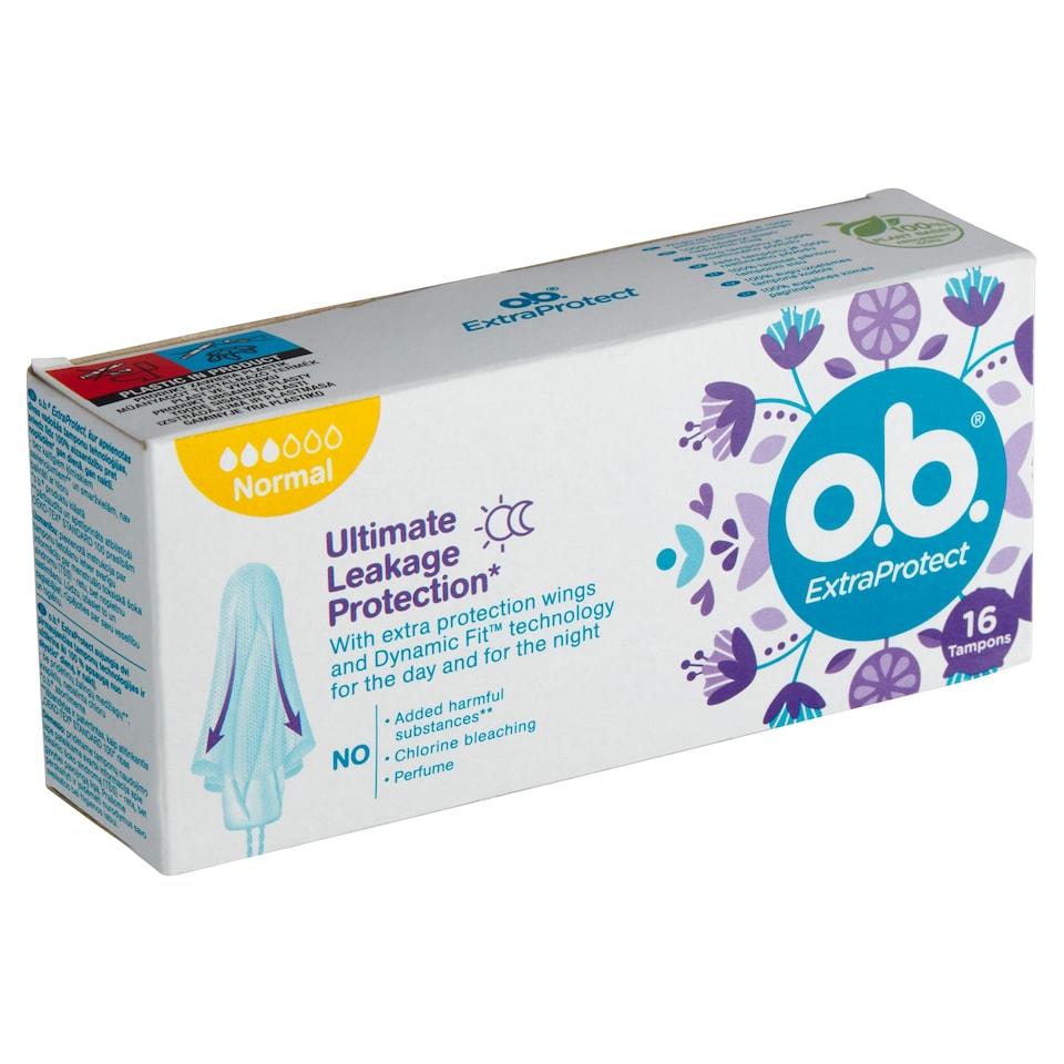 Obrázek 1 pro produkt O.B. ExtraProtect Normal tampony 16 ks