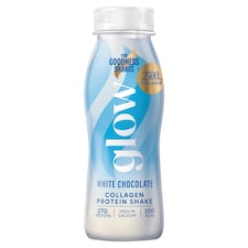 Glow white chocolate collagen protein shake 250ml