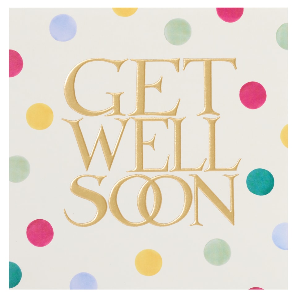 Woodmansterne Get Well Soon Card