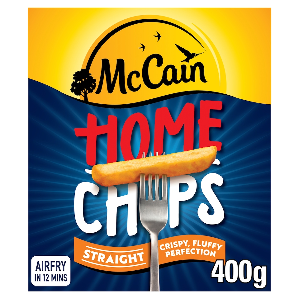 McCain Home Chips Straight Cut 400G