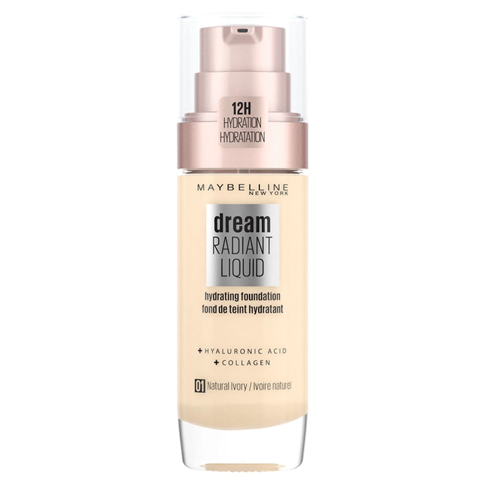 image 1 of Maybelline Dream Satin Liquid Foundation 01 Natural Ivory 30ml
