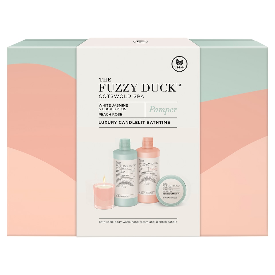 image 1 of Baylis & Harding The Fuzzy Duck Cotswold Spa Luxury Candlelit Bathing Gift Set
