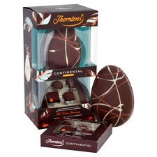 Thorntons Continental Dark Chocolate Egg With Dark Chocolate Selection 256G