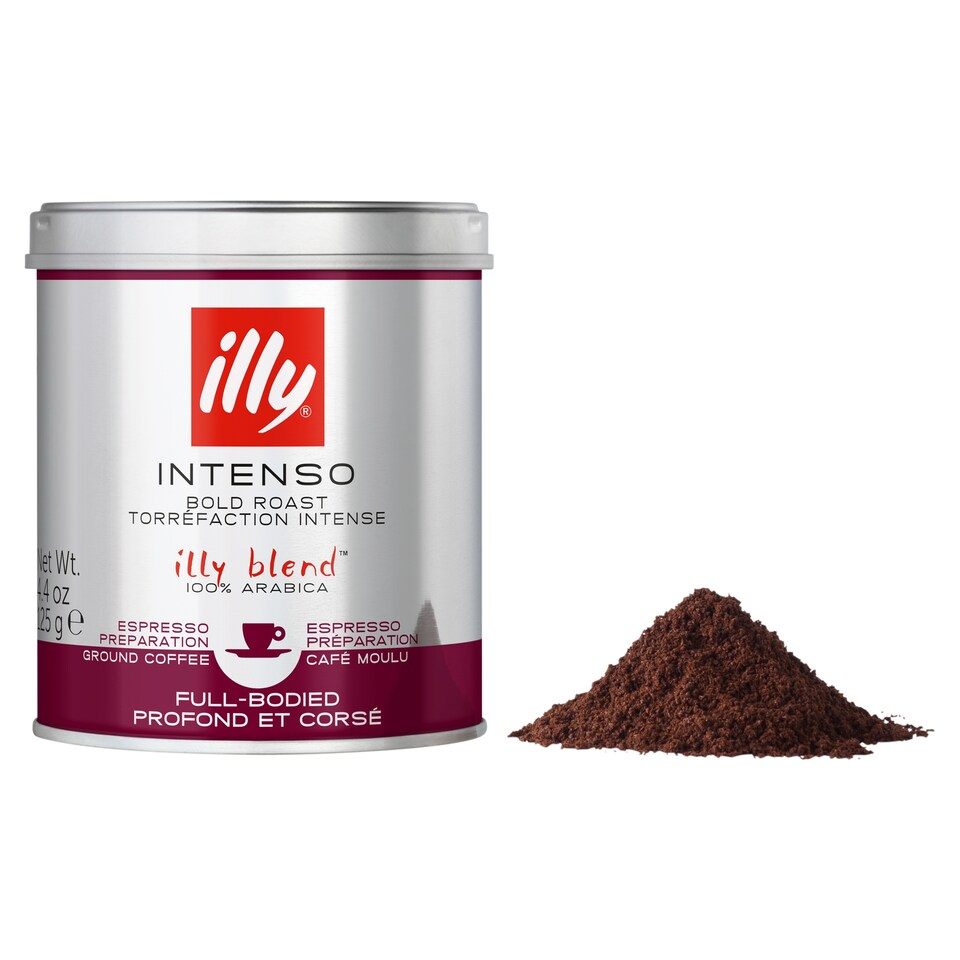 image 1 of Illy Dark Roast Espresso Ground Coffee 125G