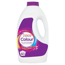 Tesco Colour Liquid Detergent Super Concentrated 1.8L 60W