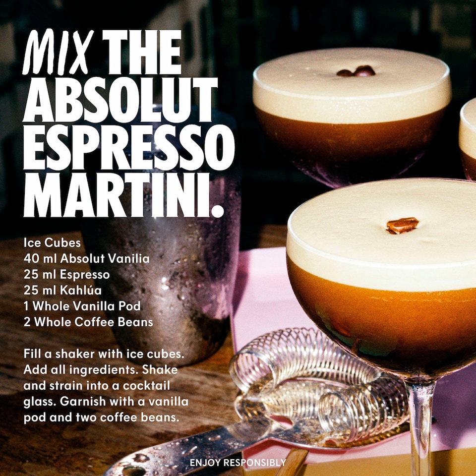 image 1 of Absolut Vanilla Vodka 70Cl