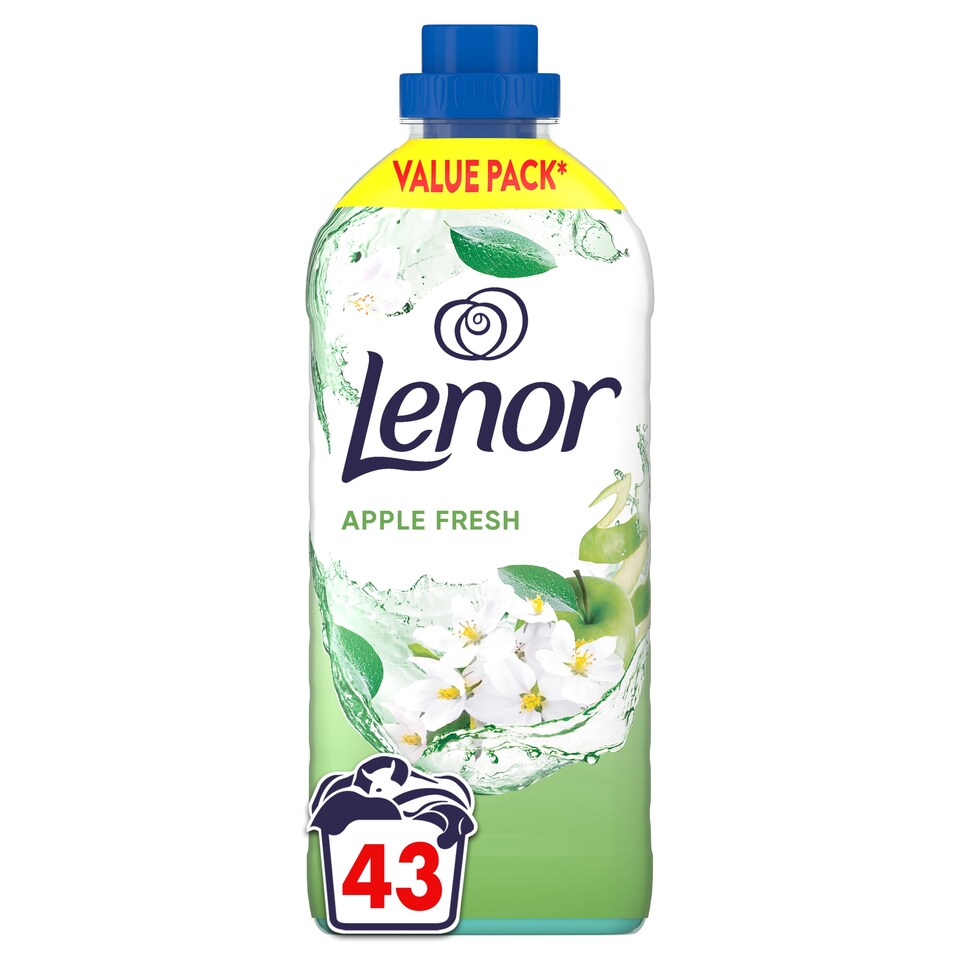 image 1 of Lenor Fabric Conditioner Apple Fresh 43 Washes 1.419L