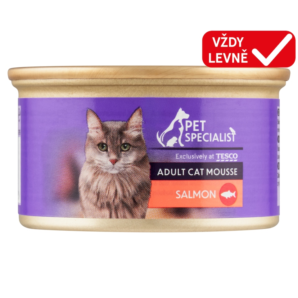 Pet Specialist Adult Cat Mousse Salmon 85g