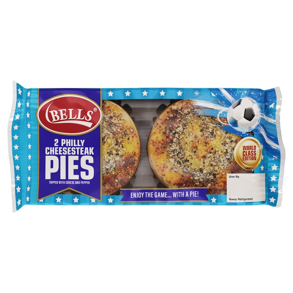 Bells 2 Philly Cheesesteak Pies