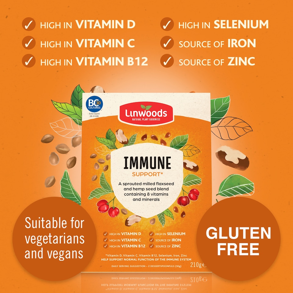 image 1 of Linwoods Immune Support 210G