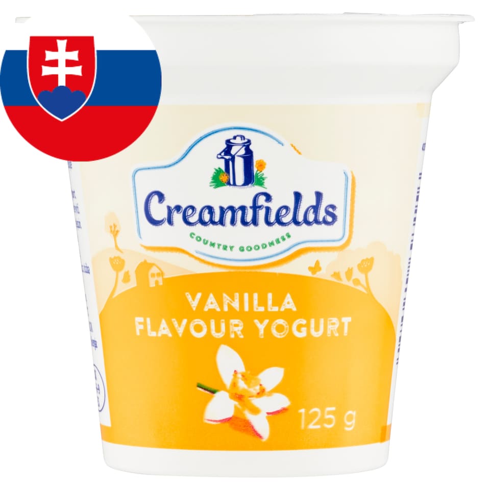 Creamfields Jogurt s vanilkovou príchuťou 125 g