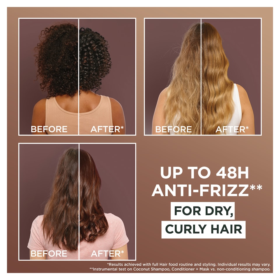 image 1 of Garnier Ultimate Blends Hair Food Coconut 3in1 Mask 400ml