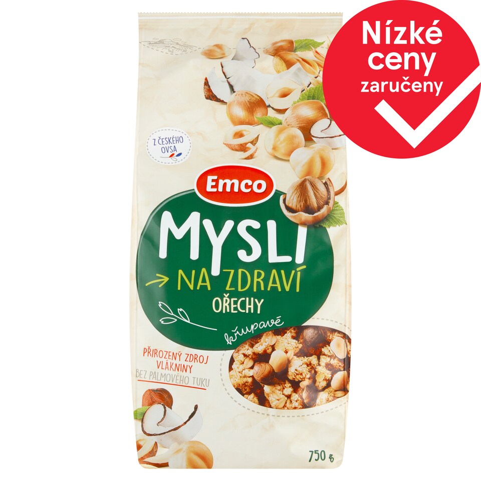 Emco Mysli na Zdraví Crunchy Nuts 750g