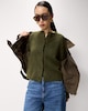 image 1 of F&F Knitted Button Up Cardigan in Olive