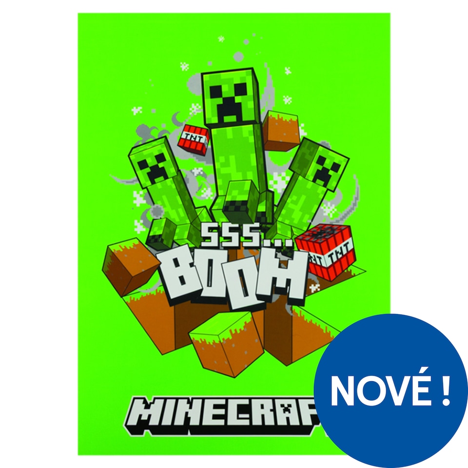Minecraft Kreslicí blok A4 20 listů