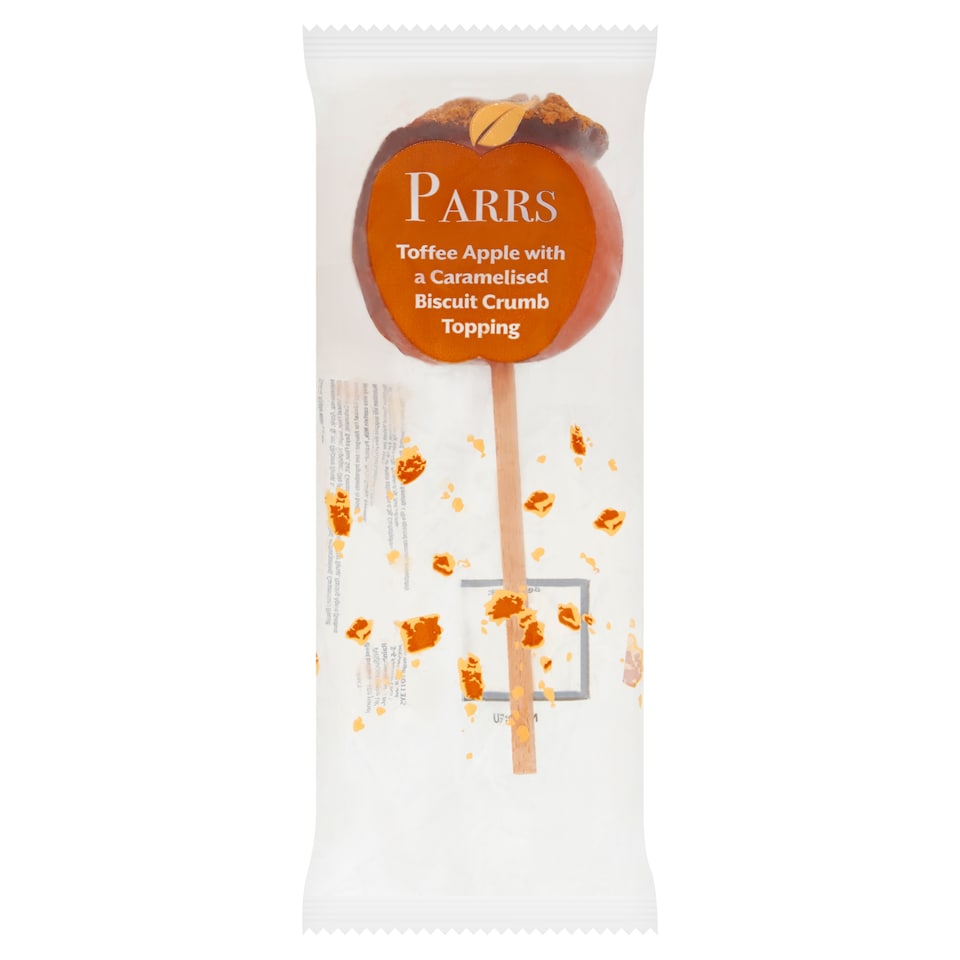 Parrs Toffee Apple with Caramelised biscuit  Crumb Topping 