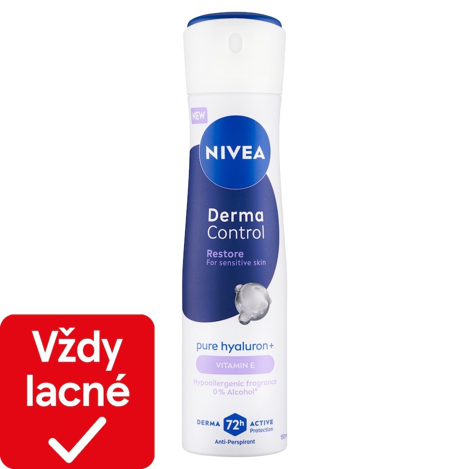 obrázok 1 z Nivea Derma Control Restore Sprej antiperspirant 150 ml