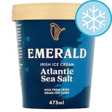 Emerald Atlantic Sea Salt Irish Ice Cream 473ml