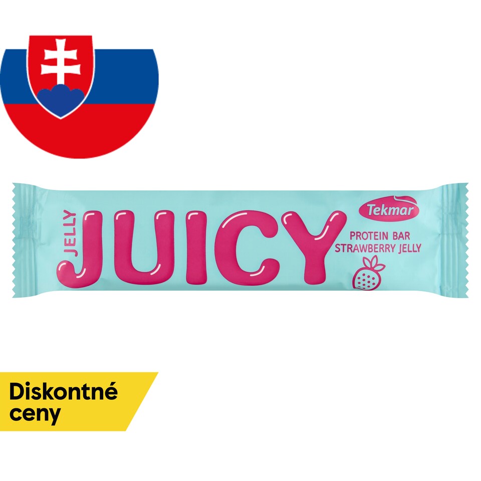 obrázok 1 z Tekmar Juicy proteínová tyčinka s jahodovým želé v kakaovej poleve 40 g