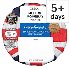 Tesco Small Melton Mowbray Pork Pie 145G