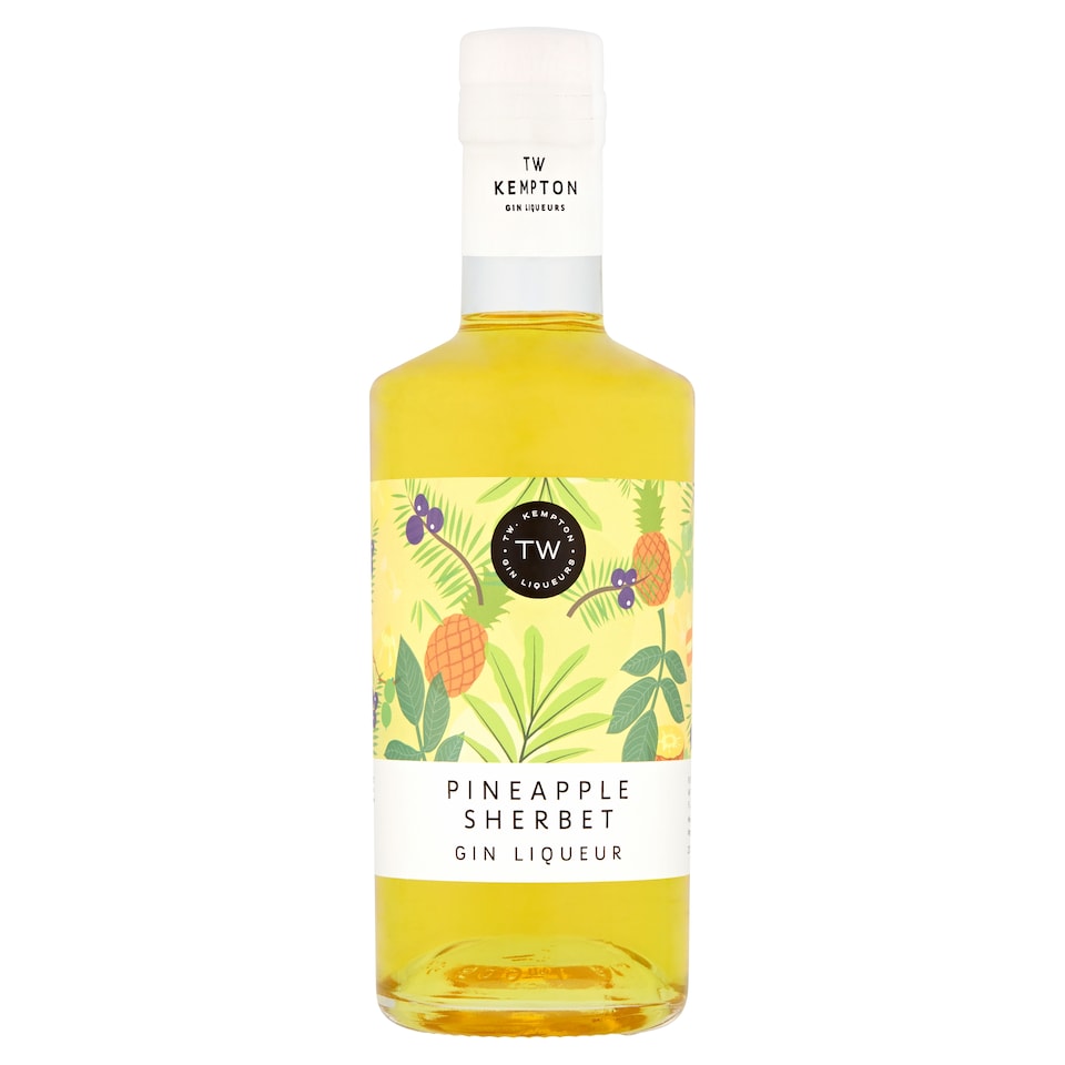 TW Kempton Pineapple Sherbet Gin Liqueur 50cl