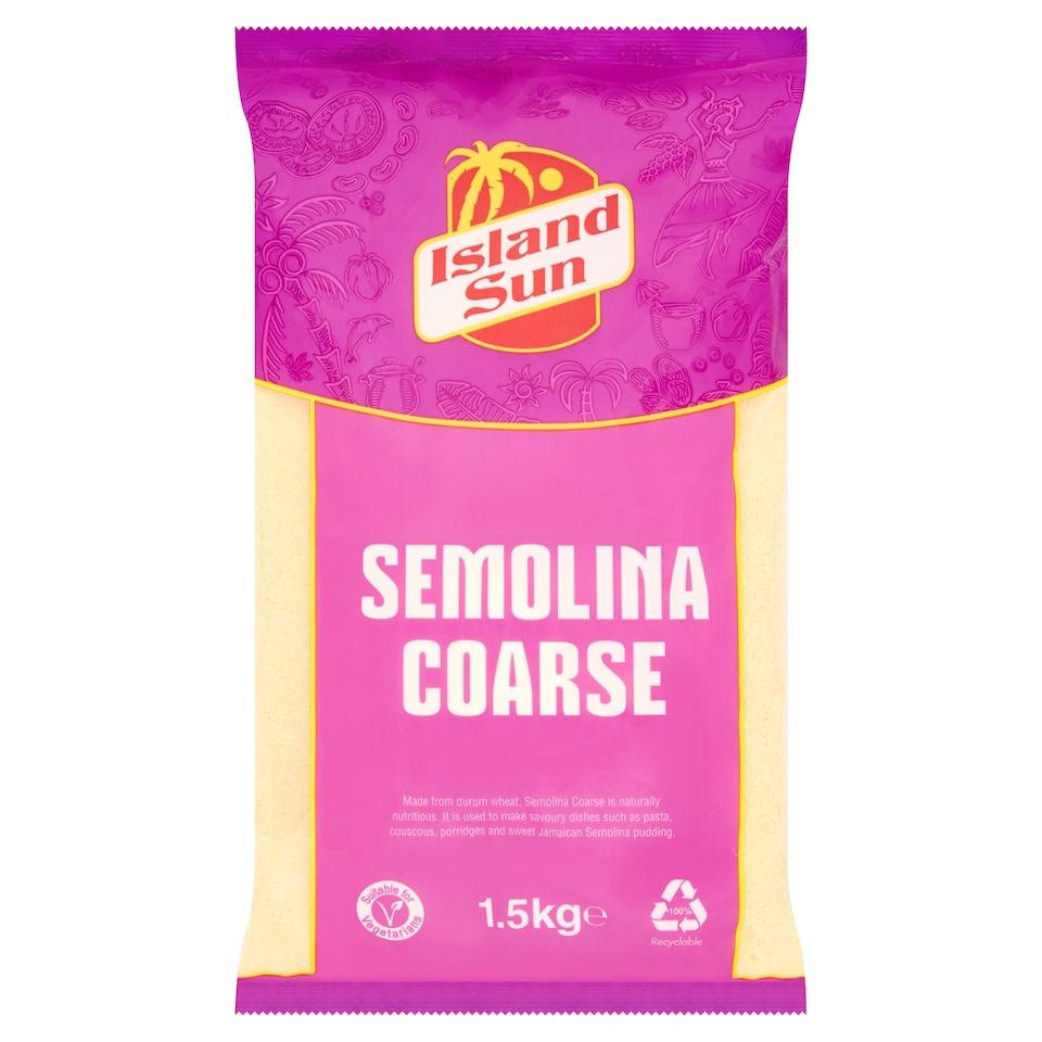Island Sun Semolina Coarse 1.5Kg