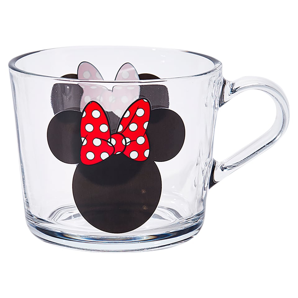 Tesco Disney Minnie skleněný hrnek 400 ml