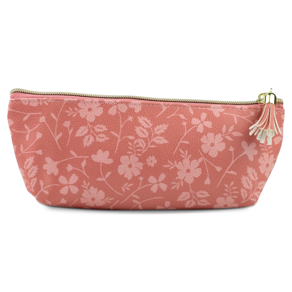Woodvale Romantic Floral Pencil Case PU