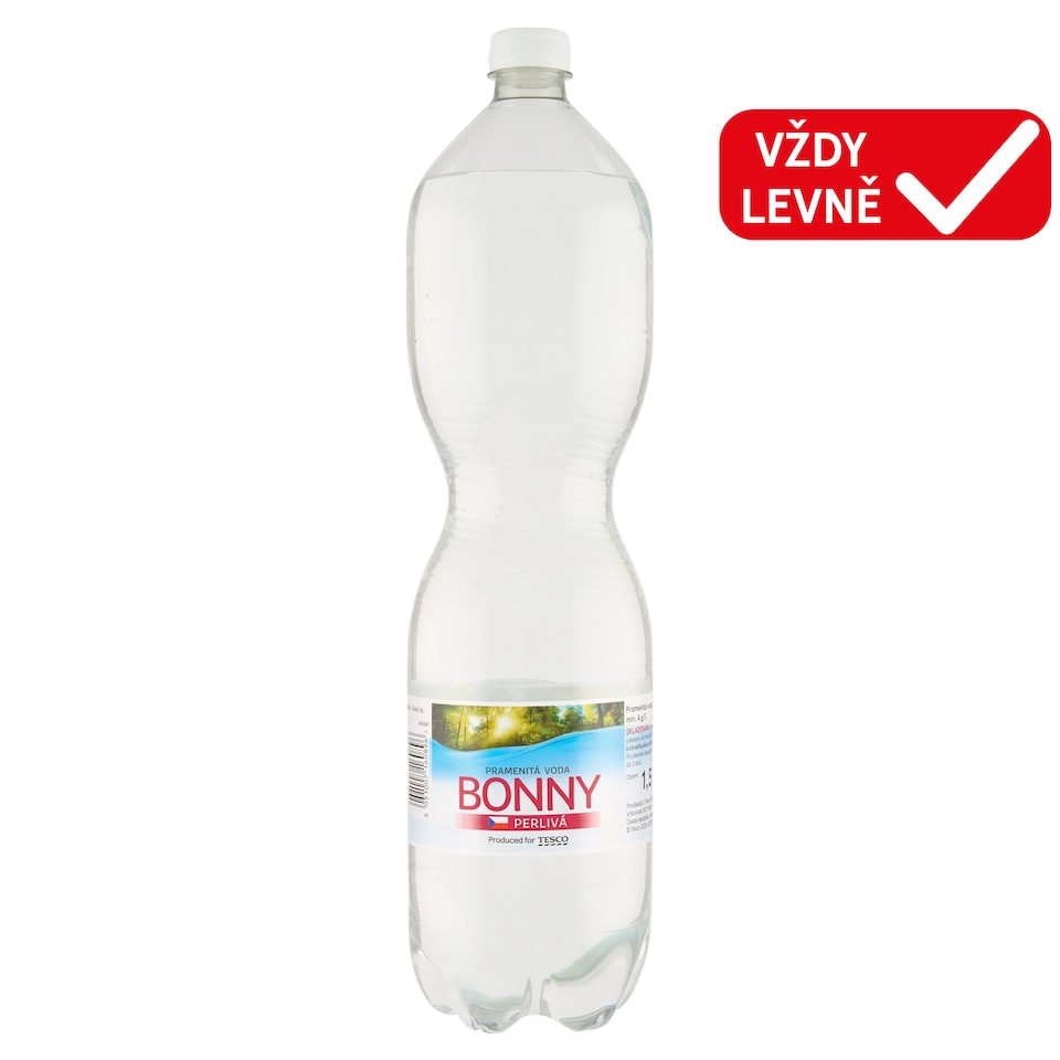Bonny Pramenitá voda perlivá 1,5l