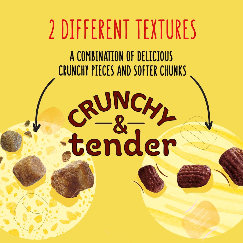 image 1 of Go-Cat Crunchy & Tender Senior Chicken Turkey & Vegetables 800G
