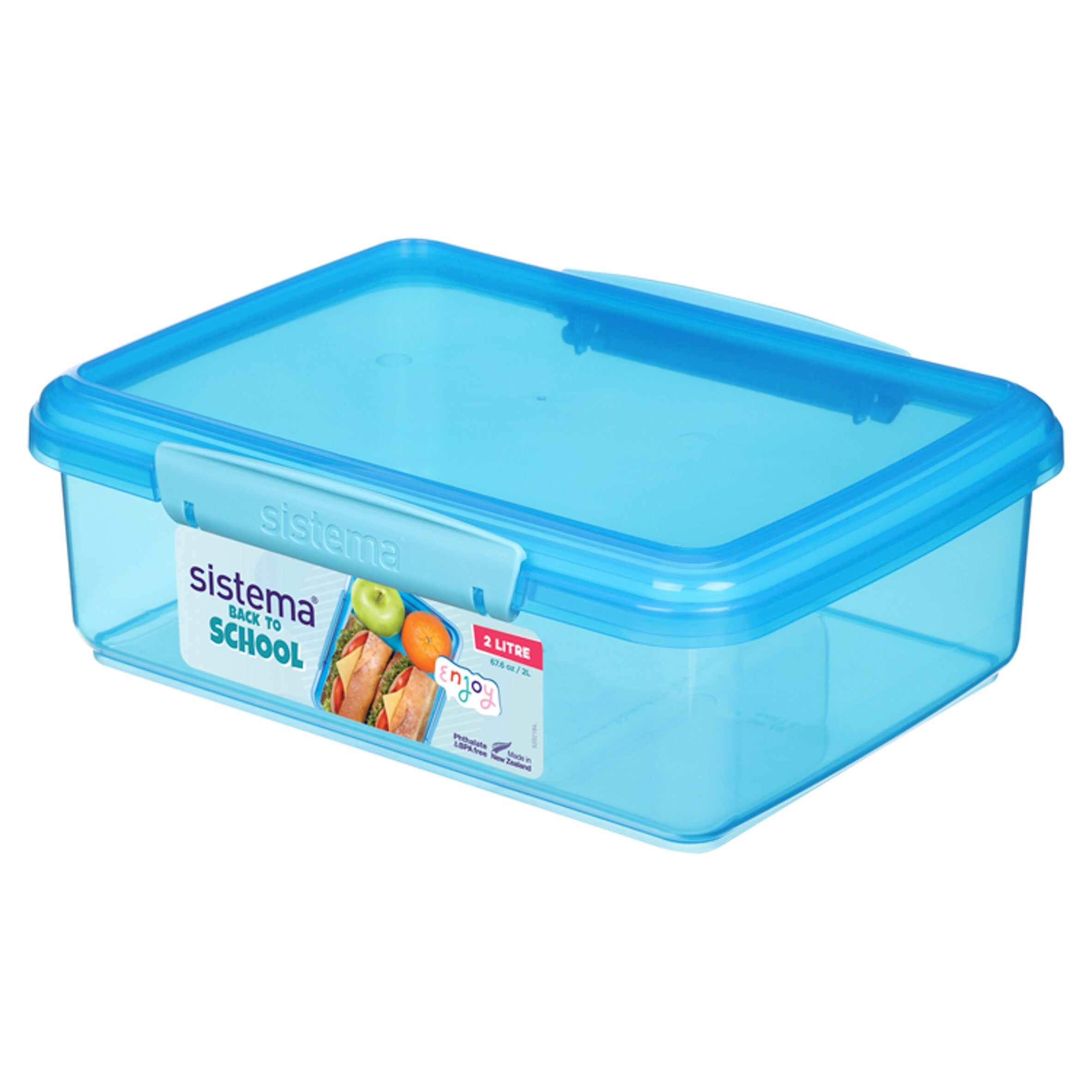 Sistema To Go Rectangle 2L Blue - Tesco Groceries