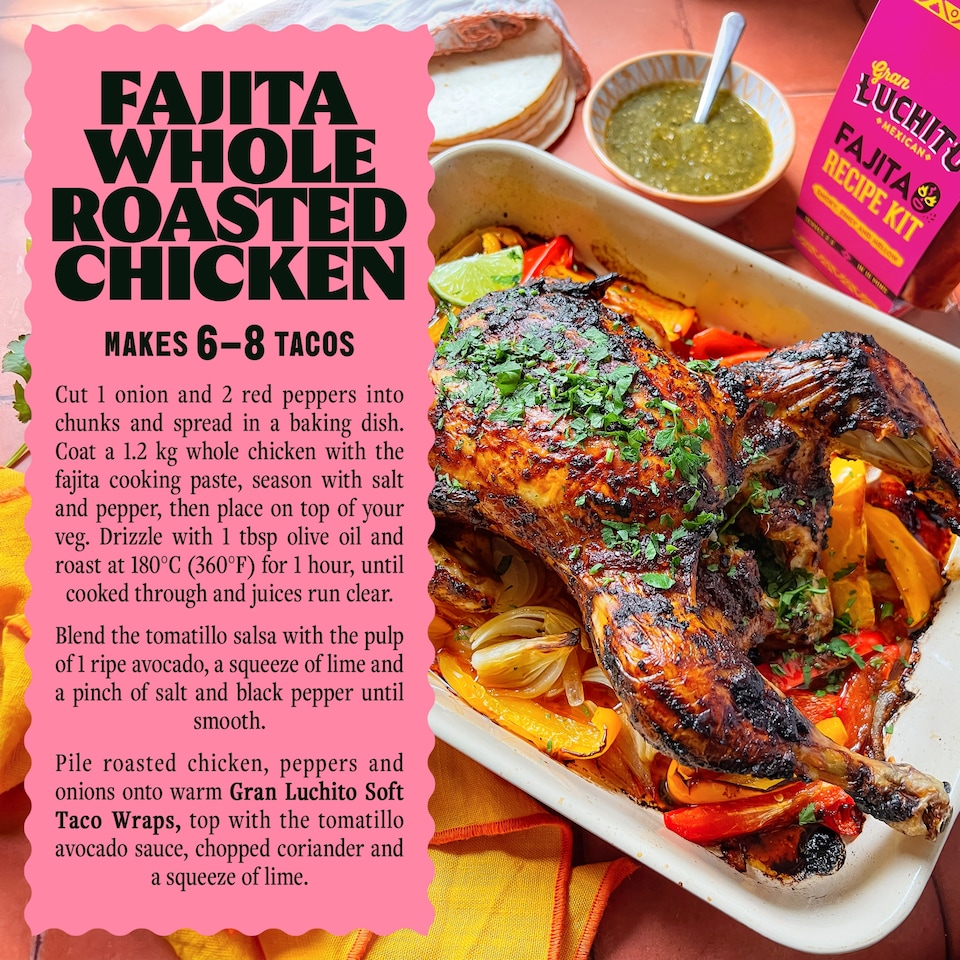 image 1 of Gran Luchito Fajita Recipe Kit 280g